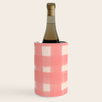 checks checks-pink rose Wine Chiller Gallery Image 2