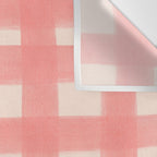 checks checks-pink rose Wall Tapestry Gallery Image 3