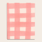 checks checks-pink rose Notebook Gallery Image 4