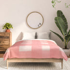 checks checks-pink rose Comforter Gallery Image 3