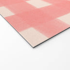 checks checks-pink rose Welcome Mat Gallery Image 2