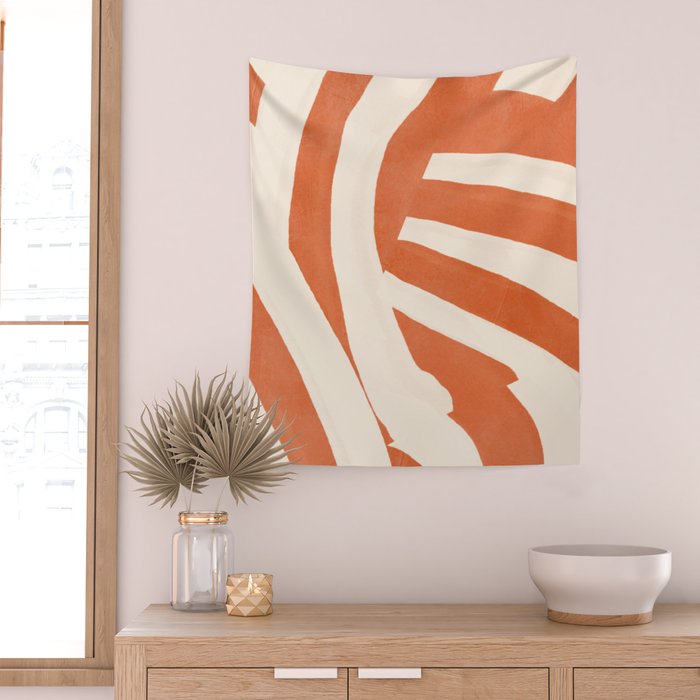 abstract minimal 84 Wall Tapestry Gallery Image 2