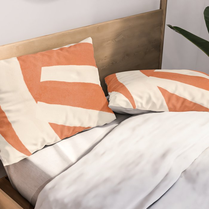 abstract minimal 84 Pillow Sham Gallery Image 2