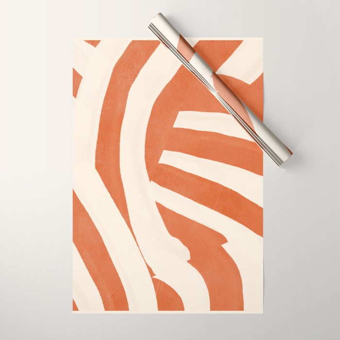 abstract minimal 84 Wrapping Paper Gallery Image 1