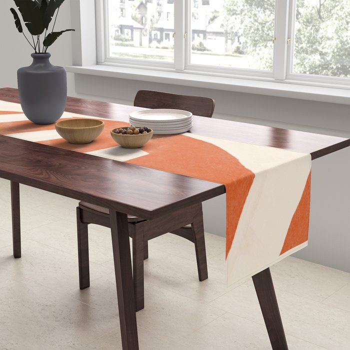 abstract minimal 84 Table Runner Gallery Image 2