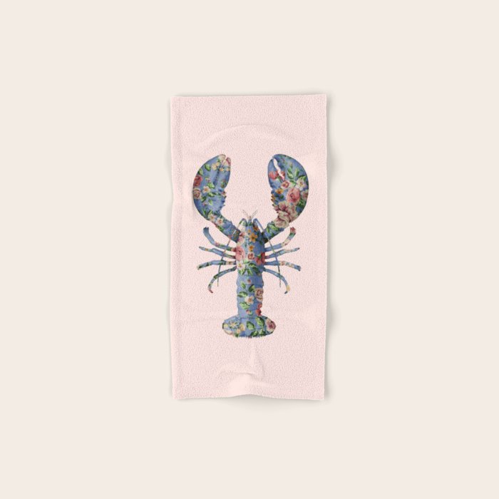 FLORAL LOBSTER Bath Towel Gallery Image 1
