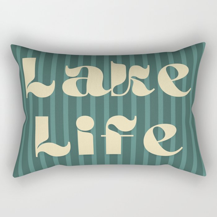 Lake Life Rectangular Pillow Gallery Image 2