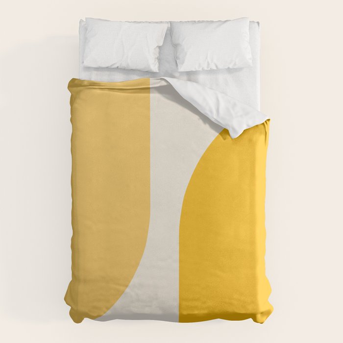 Modern Minimal Arch Abstract XLIV Duvet Cover Gallery Image 1