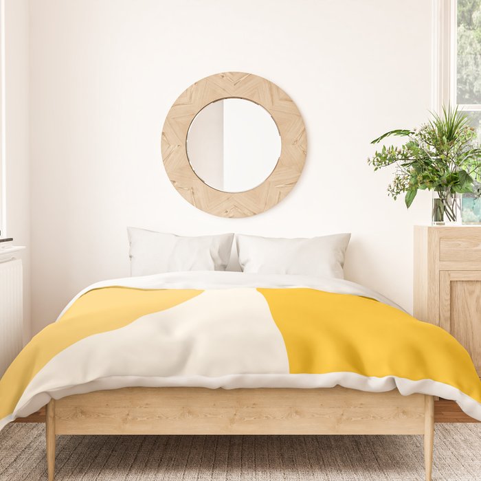 Modern Minimal Arch Abstract XLIV Duvet Cover Gallery Image 3
