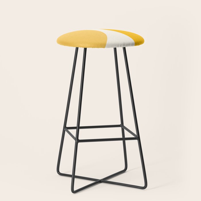 Modern Minimal Arch Abstract XLIV Stool Gallery Image 1