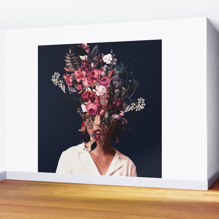 Rose Memoir Wall Mural Gallery Image 2