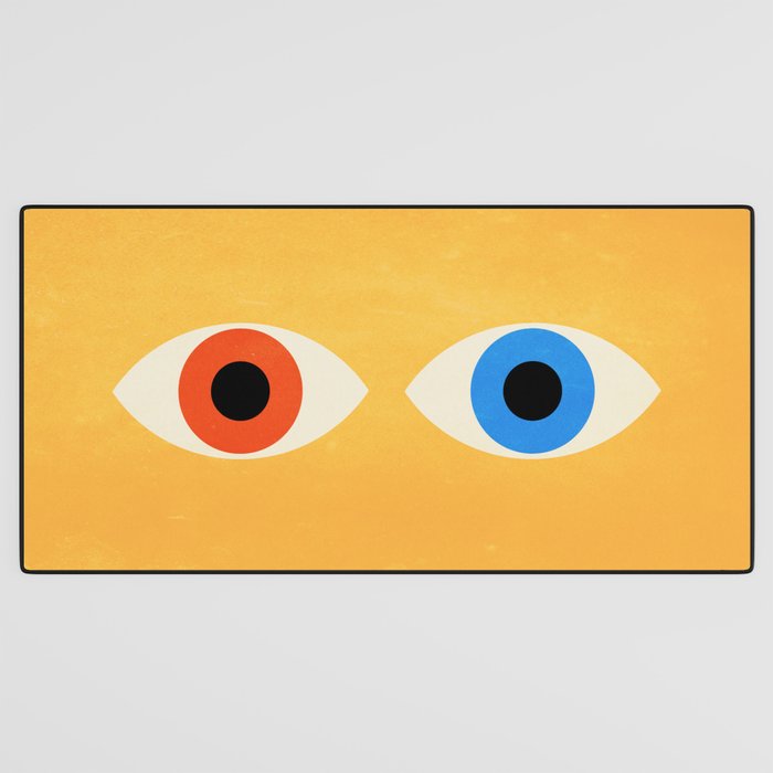 Eyes | Bauhaus III Desk Mat Gallery Image 3