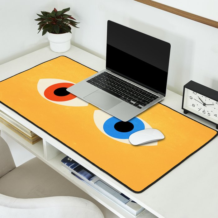 Eyes | Bauhaus III Desk Mat Gallery Image 2