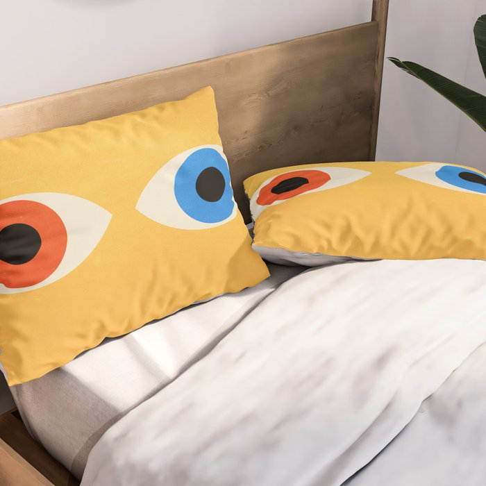 Eyes | Bauhaus III Pillow Sham Gallery Image 2