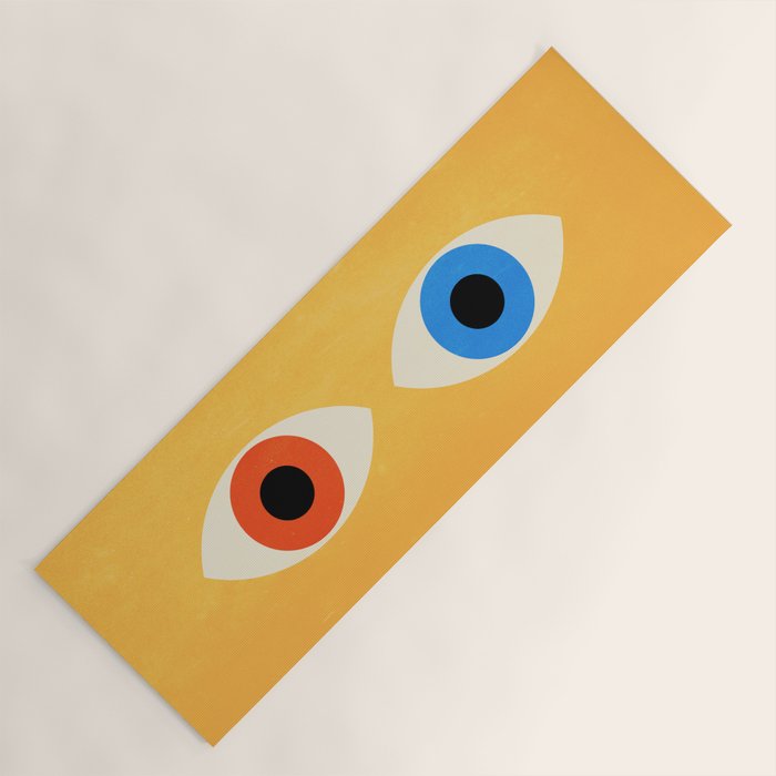 Eyes | Bauhaus III Yoga Mat Gallery Image 1