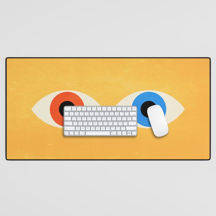 Eyes | Bauhaus III Desk Mat Gallery Image 1
