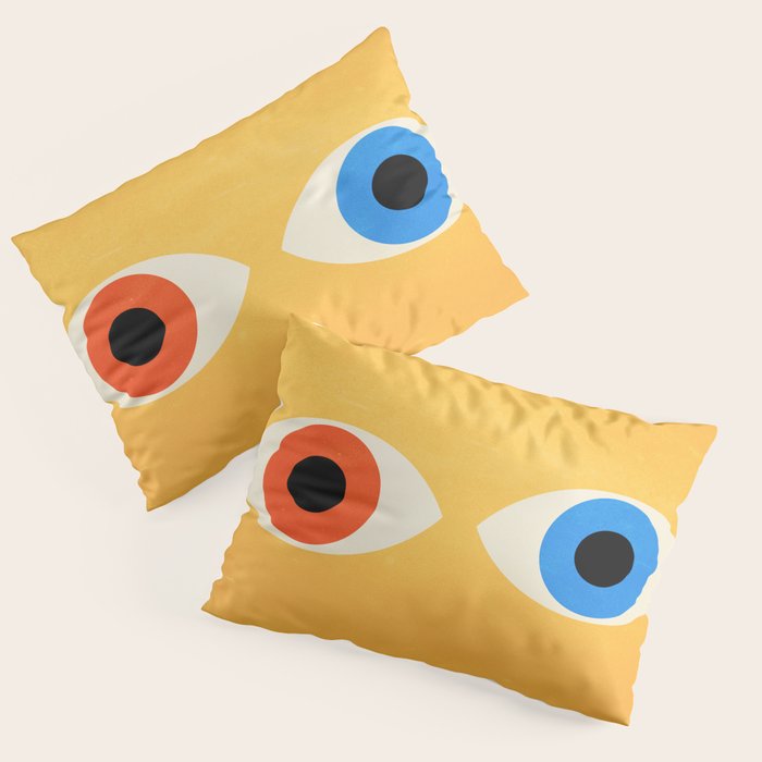 Eyes | Bauhaus III Pillow Sham Gallery Image 1