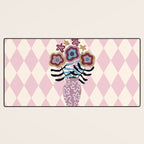Harlequin Bloom Desk Mat Gallery Image 3