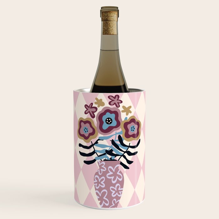 Harlequin Bloom Wine Chiller Gallery Image 1