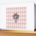 Harlequin Bloom Wall Mural Gallery Image 2