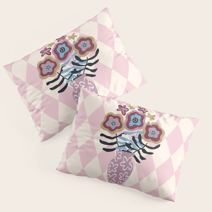 Harlequin Bloom Pillow Sham Gallery Image 3