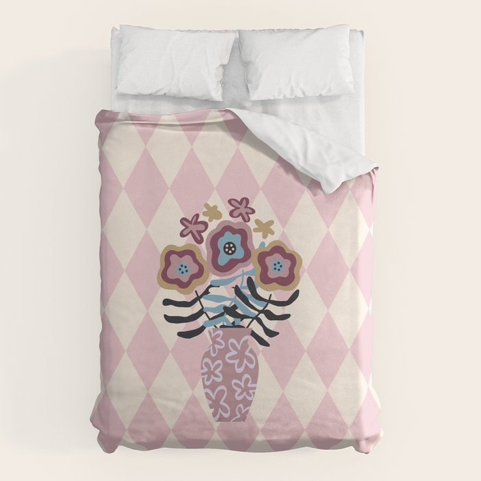 Harlequin Bloom Duvet Cover Gallery Image 6