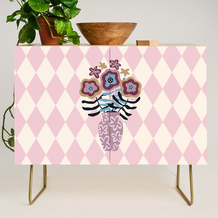 Harlequin Bloom Credenza Gallery Image 1