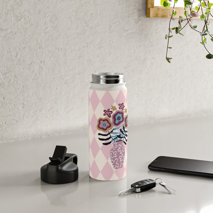Harlequin Bloom Water Bottle Gallery Image 4