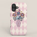 Harlequin Bloom iPhone Case Gallery Image 1