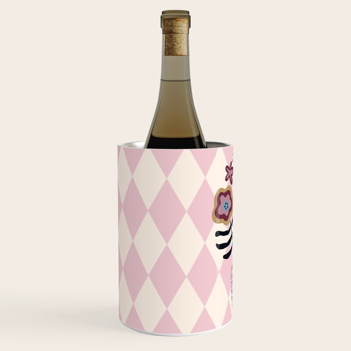 Harlequin Bloom Wine Chiller Gallery Image 2
