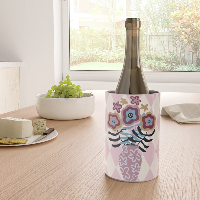 Harlequin Bloom Wine Chiller Gallery Image 4