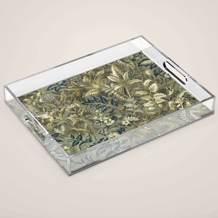 Botanical Tropics of Eden Acrylic Tray Gallery Image 1