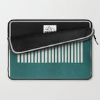 Teal Mustard MCM Bold Abstract Laptop Sleeve Gallery Image 2