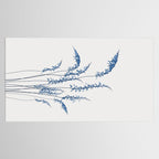 Blue flowers 2 Tablecloth Gallery Image 2