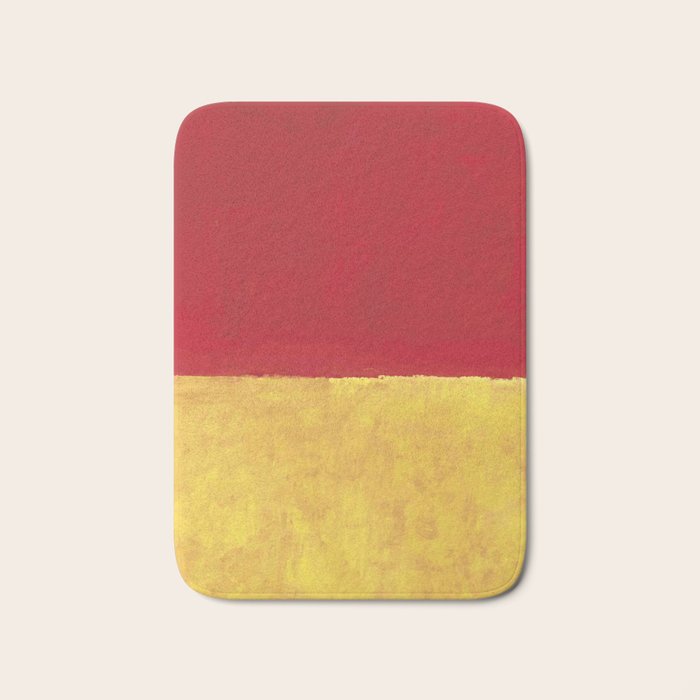 Rothko Red Yellow Untitled Bath Mat Gallery Image 1
