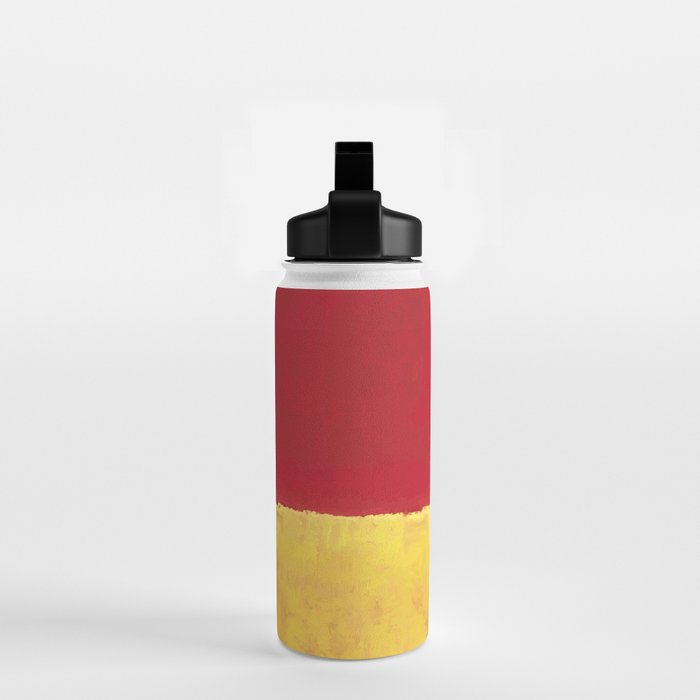 Rothko Red Yellow Untitled Water Bottle Gallery Image 2