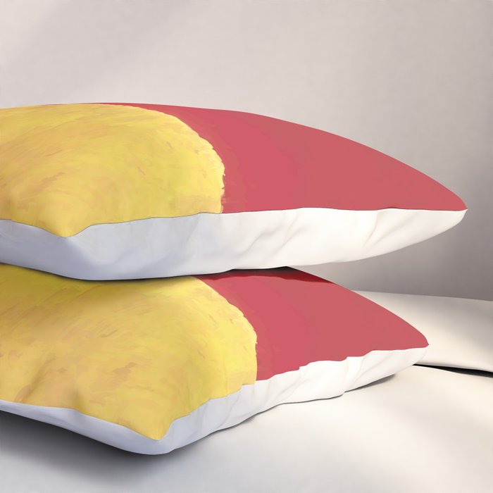 Rothko Red Yellow Untitled Pillow Sham Gallery Image 3
