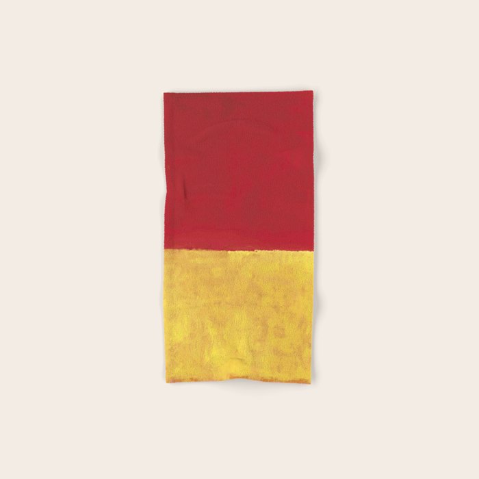 Rothko Red Yellow Untitled Bath Towel Gallery Image 1