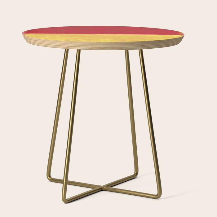 Rothko Red Yellow Untitled Side Table Gallery Image 1