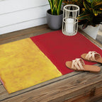 Rothko Red Yellow Untitled Outdoor Rug Gallery Image 2