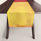 Rothko Red Yellow Untitled Table Runner Gallery Image 1