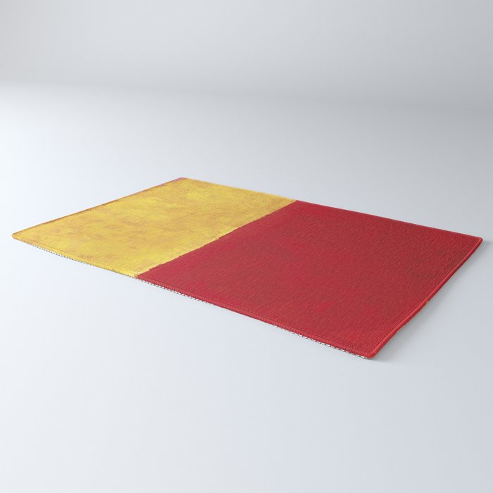 Rothko Red Yellow Untitled Rug Gallery Image 3