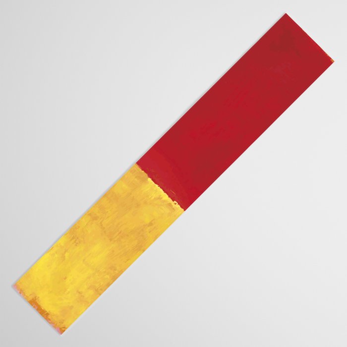 Rothko Red Yellow Untitled Table Runner Gallery Image 3