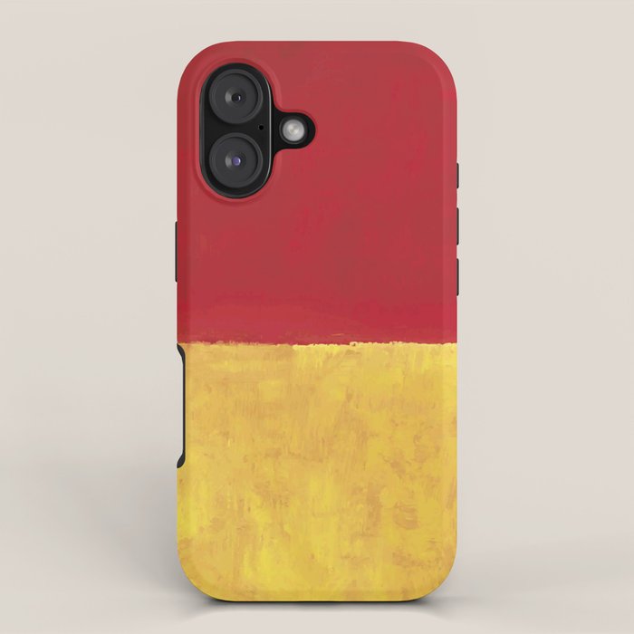 Rothko Red Yellow Untitled iPhone Case Gallery Image 1