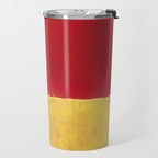 Rothko Red Yellow Untitled Travel Mug Gallery Image 2