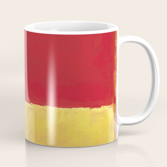 Rothko Red Yellow Untitled Coffee Mug Gallery Image 1