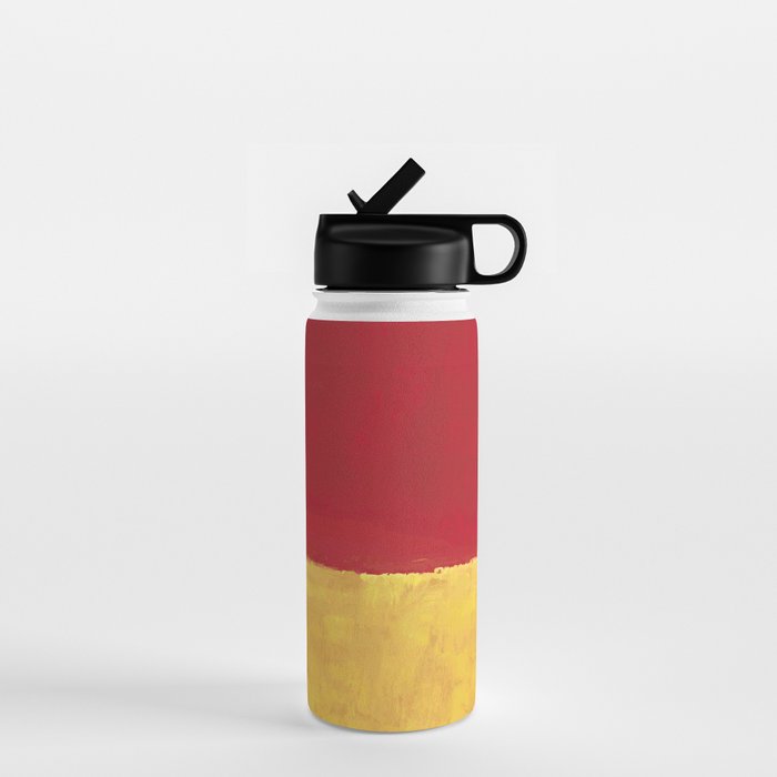 Rothko Red Yellow Untitled Water Bottle Gallery Image 1