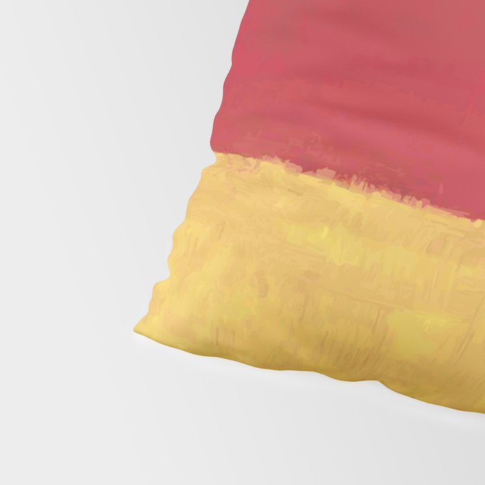 Rothko Red Yellow Untitled Pillow Sham Gallery Image 4