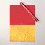 Rothko Red Yellow Untitled Wrapping Paper Gallery Image 1