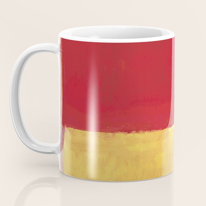 Rothko Red Yellow Untitled Coffee Mug Gallery Image 3